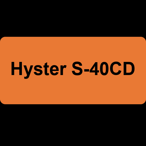 Hyster S-40CD